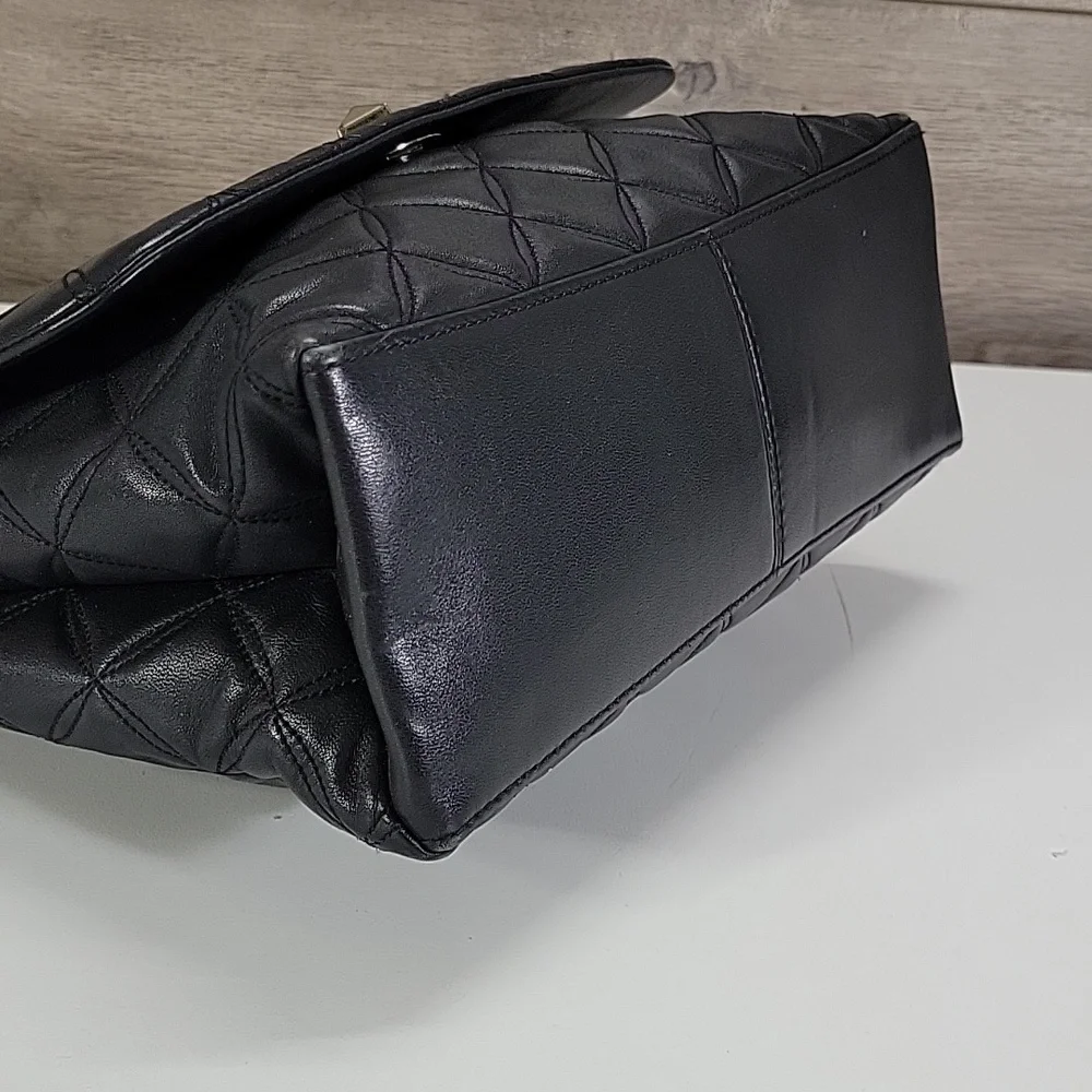 Kate Spade Black Quilted Leather Chain-Handle Shoulder Bag